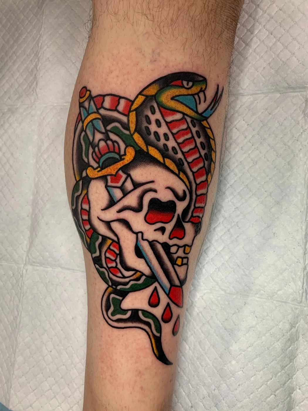 Blue Lady Tattoo portfolio 3