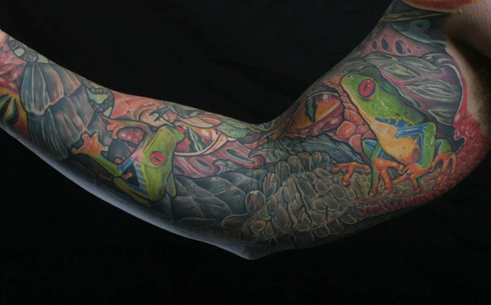 Electric Hand Tattoo portfolio 1