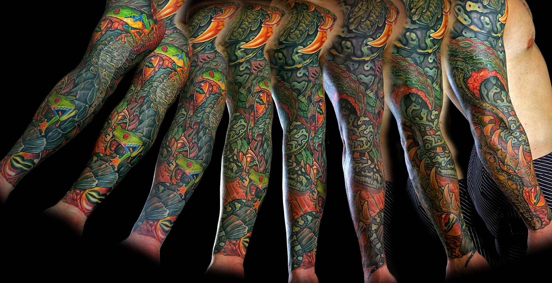 Electric Hand Tattoo portfolio 3