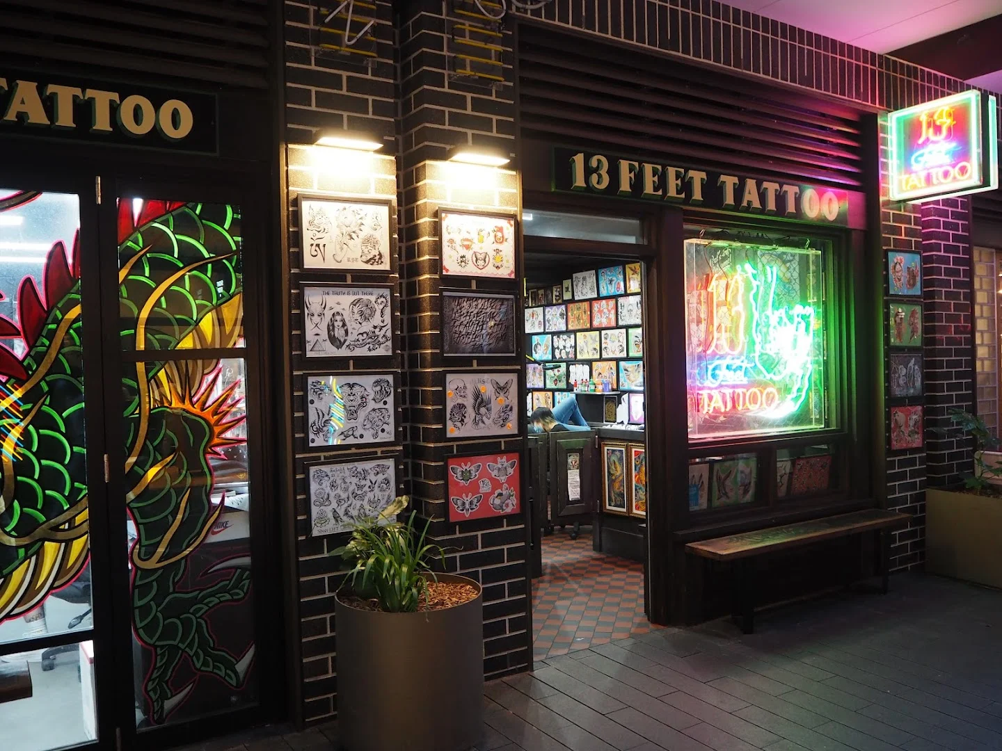 Thirteen Feet Tattoo studio