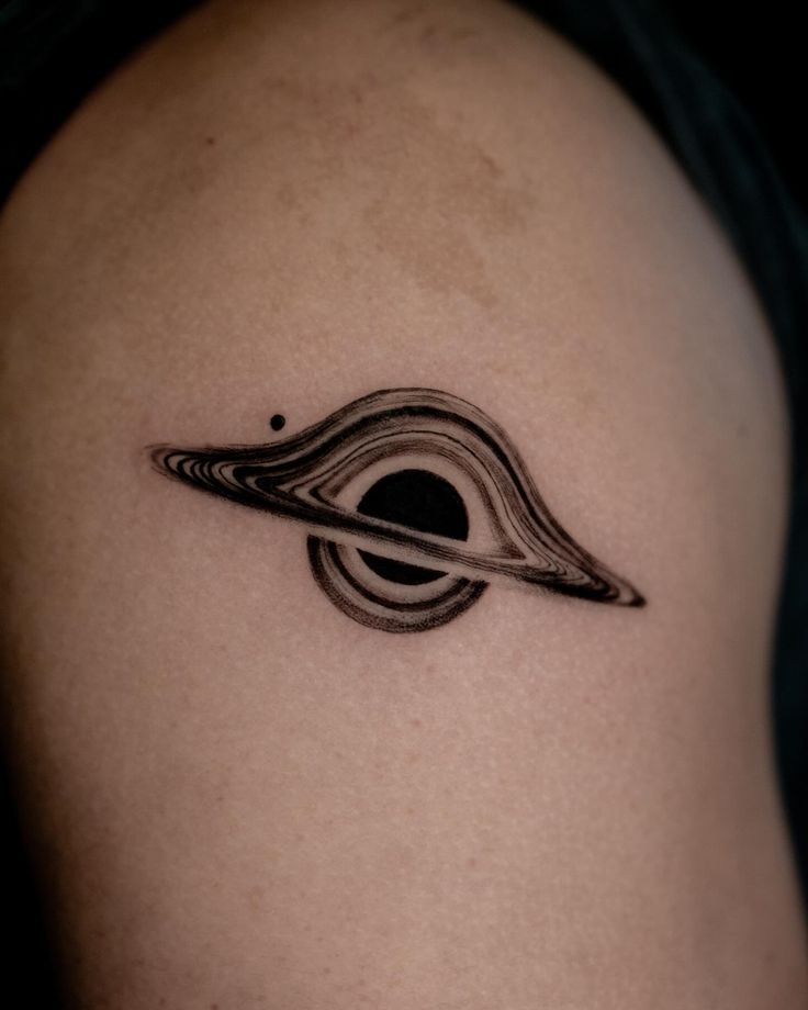 Cosmic Saturn Tattoo