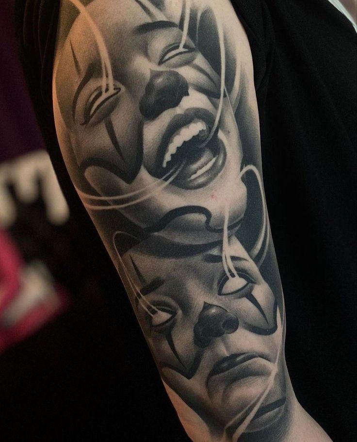 Emotive Chicano Portrait Tattoo