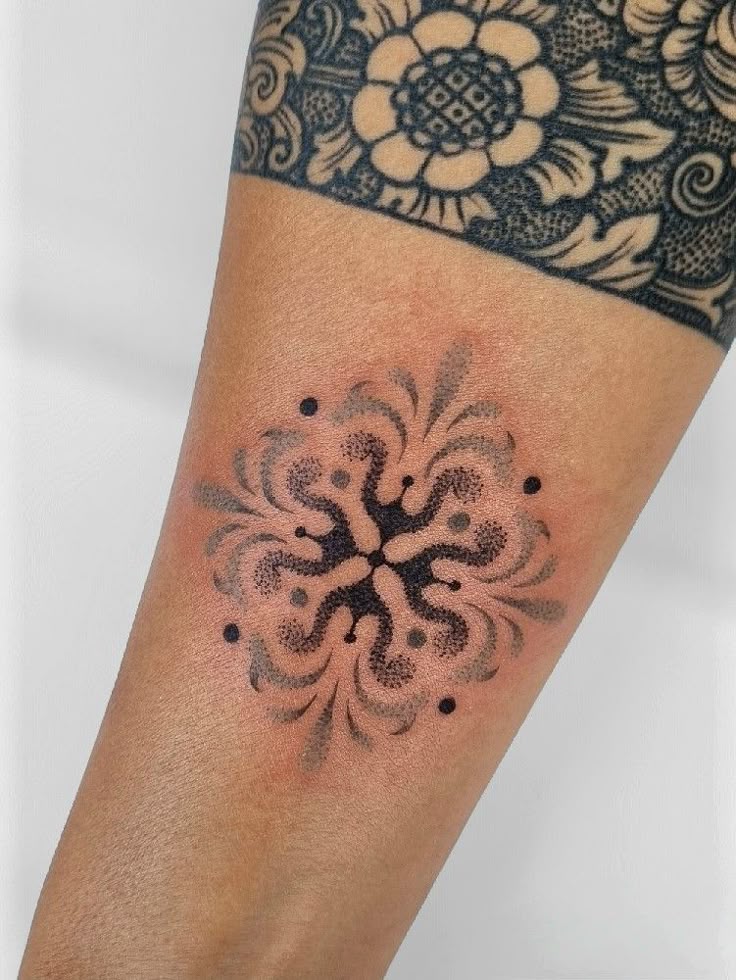 Intricate Dotwork Ornamentation