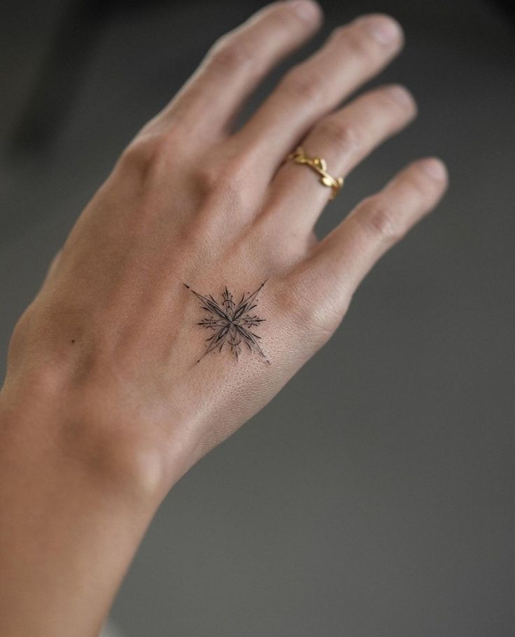 Stunning Minimalist Finger Tattoo Design