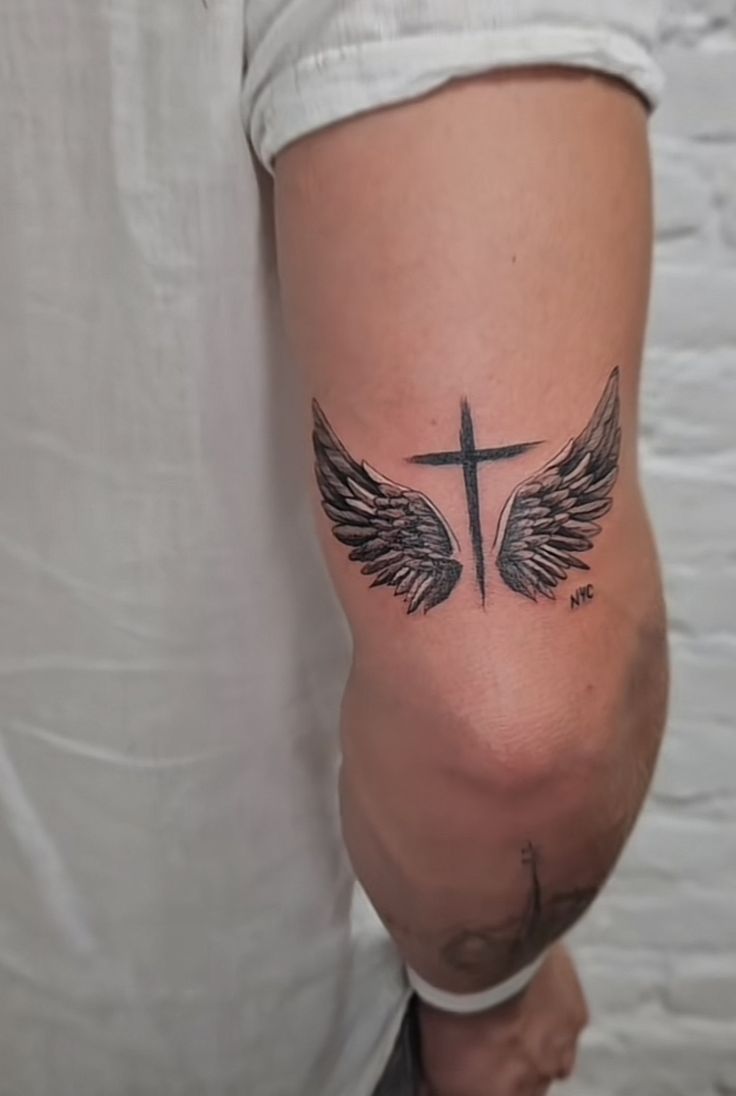 Stunning Wings Tattoo for Men
