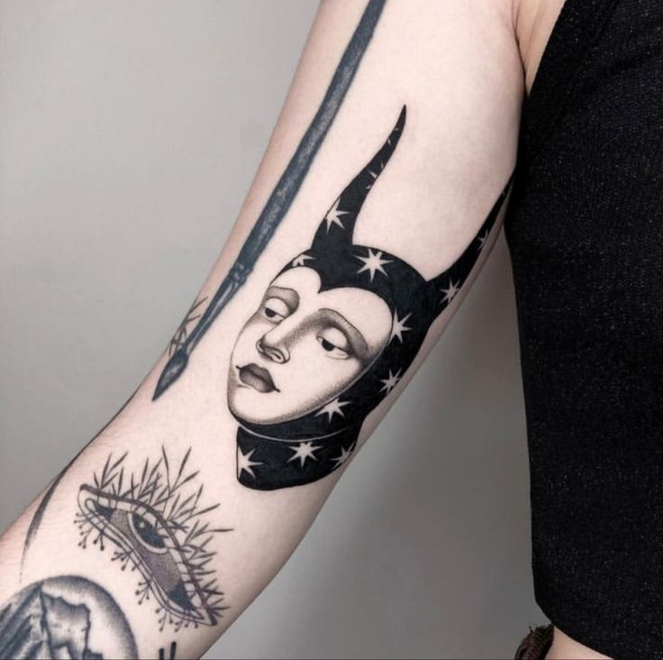 Elegant Portrait Tattoo for Artistic Souls