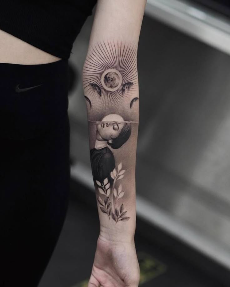 Captivating Realism: A Forearm Tattoo Masterpiece
