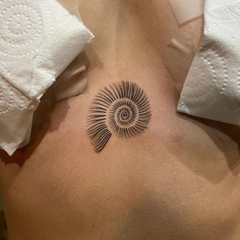 Intricate Spiral Shoulder Tattoo