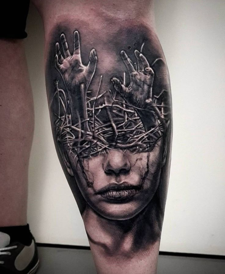 Surreal Realism Tattoo for the Bold