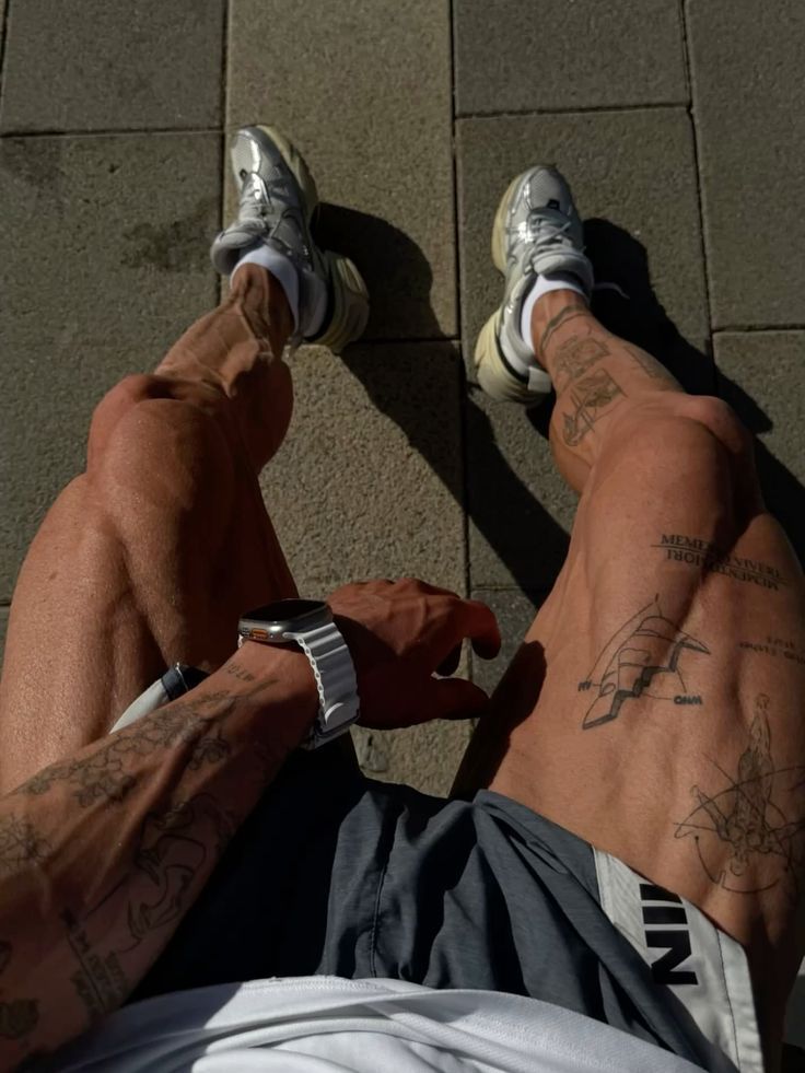 bold blackwork tricep tattoo