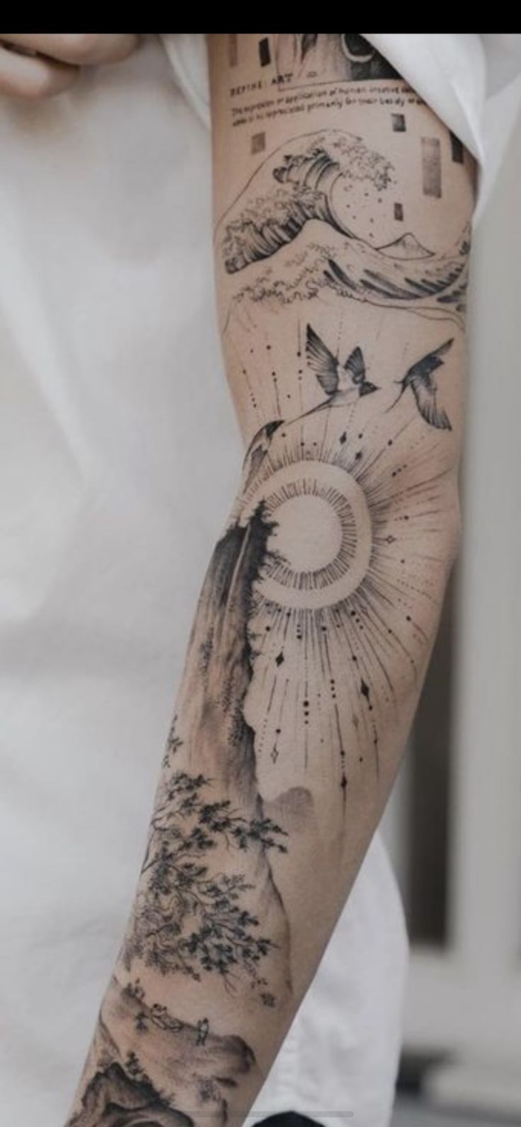 Nature's Embrace Tattoo