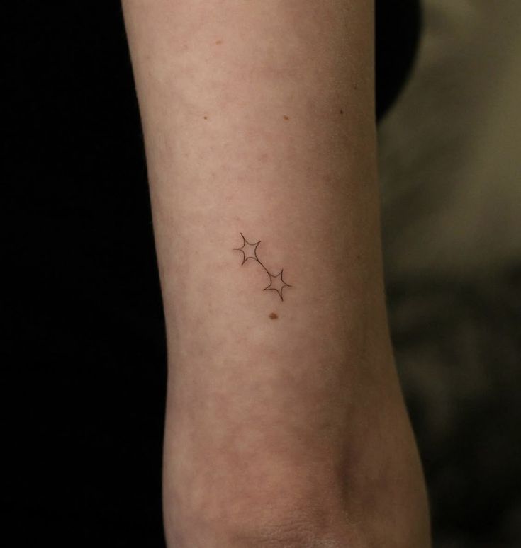 Delicate Minimalist Wrist Tattoo