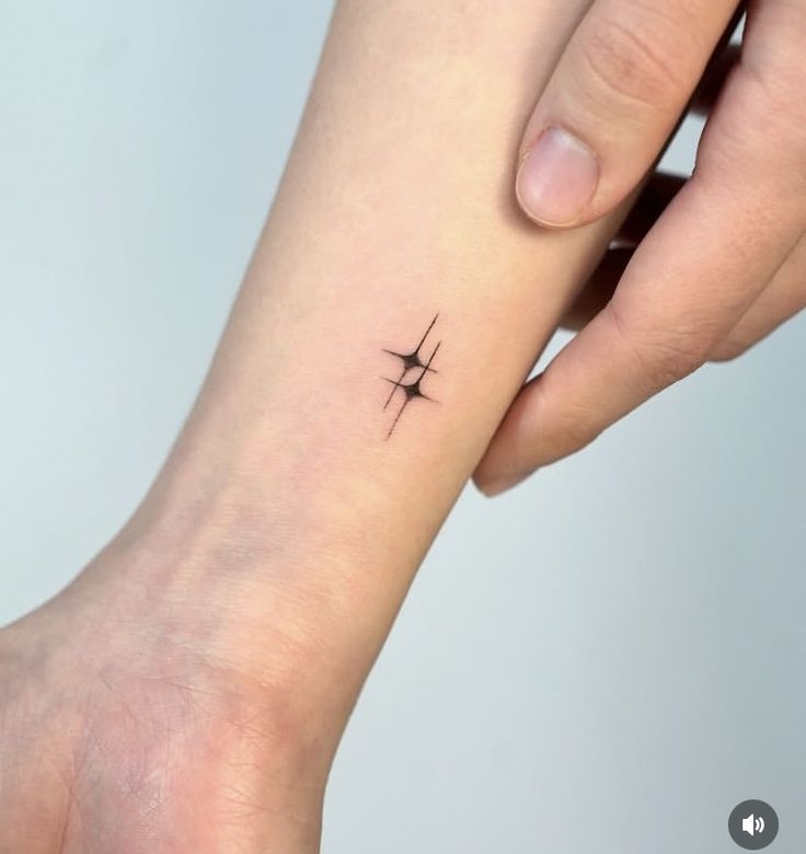Elegant Minimalist Wrist Tattoo Design